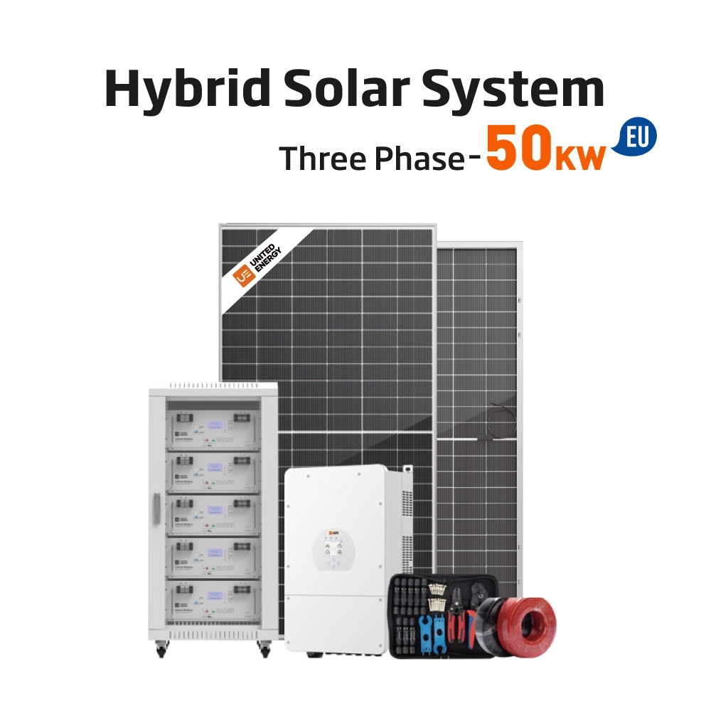 hybrid solar system 50kw