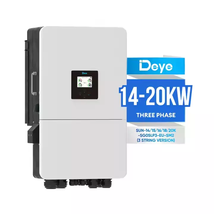 Deye 14-20kW High-Power 3-Phase Inverter Industrial Energy Solution