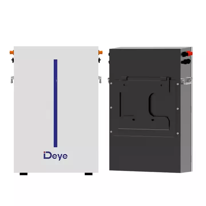 Deye 6kwh low voltage lithium battery front and back display