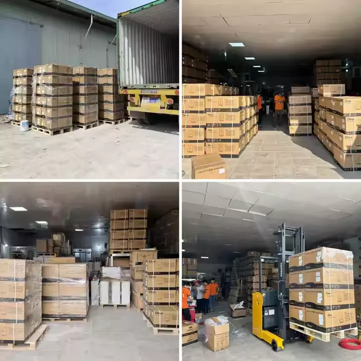 Deye hybrid solar inverter packaging and delivery