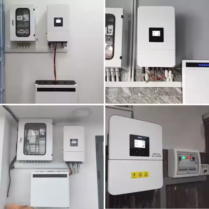 Deye hybrid solar inverter working