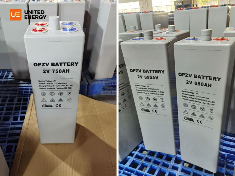 Mozambique solar project practical 2v 750ah OPZV battery