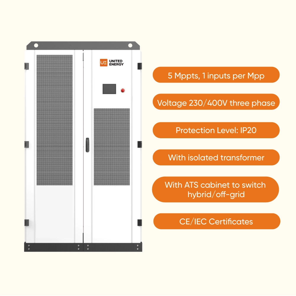 PCS for 250kw solar system