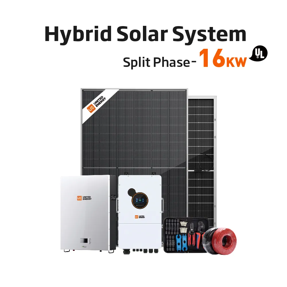 hybrid solar power system 16kw