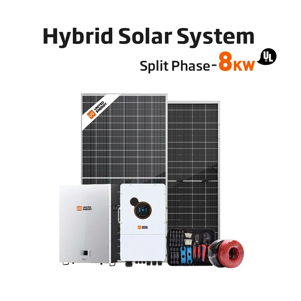 hybrid solar power system 8kw
