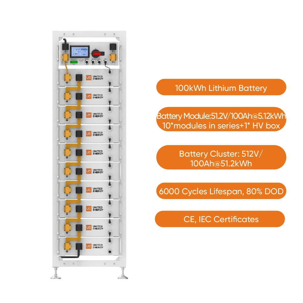 100kwh energy storage lithium-ion battery