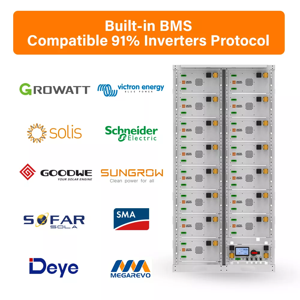 314ah high voltage rack lithium battery with built-in BMS