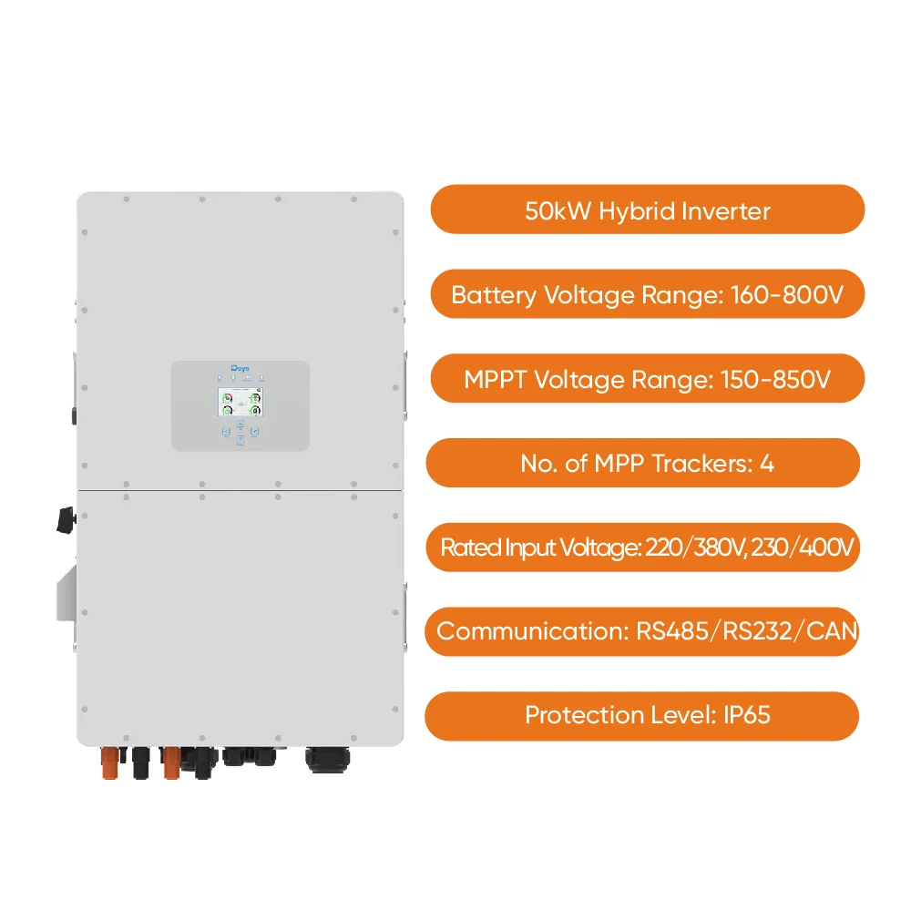 50kw Deye inverter for solar system