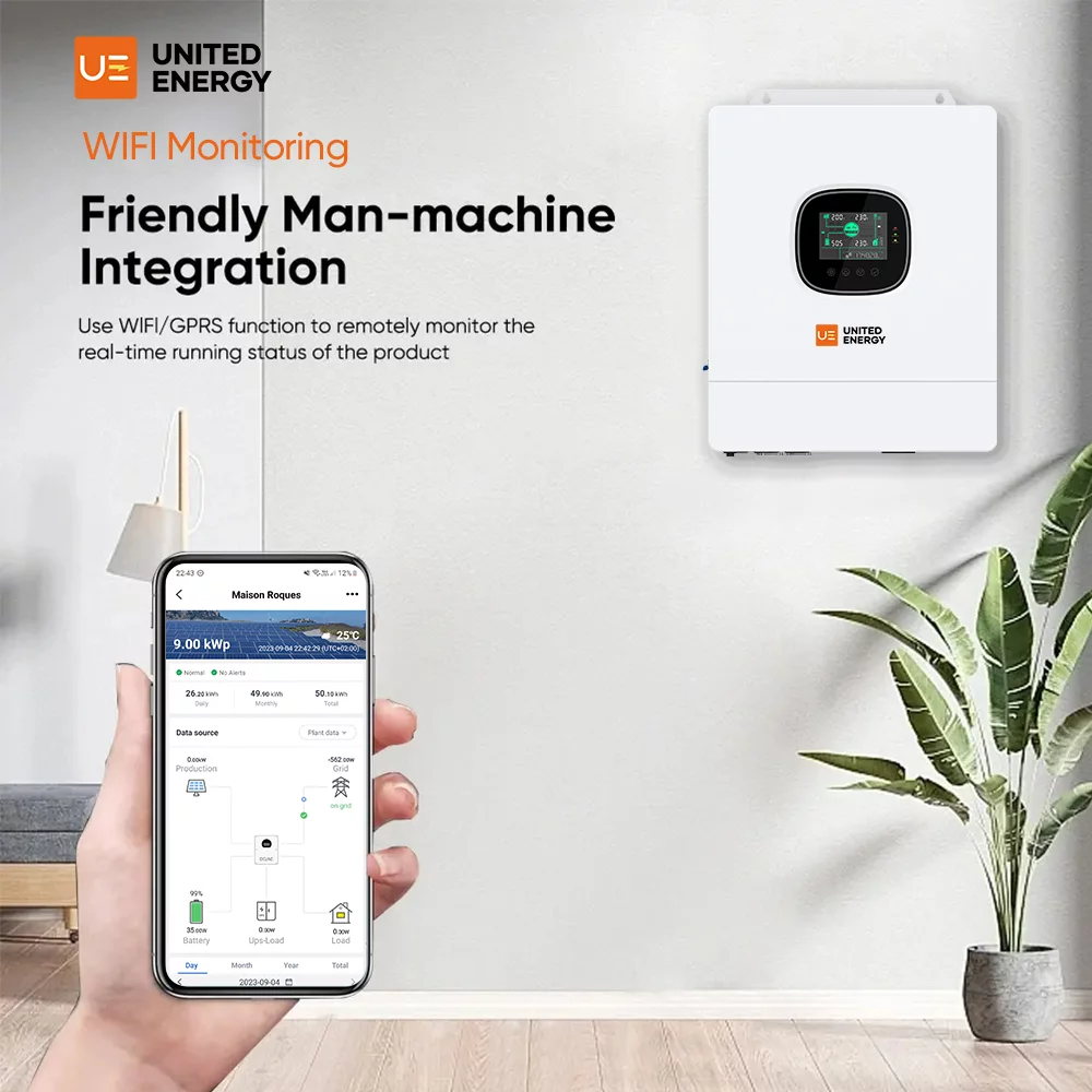 5kw single phase off-grid inverter and mobile phone communication