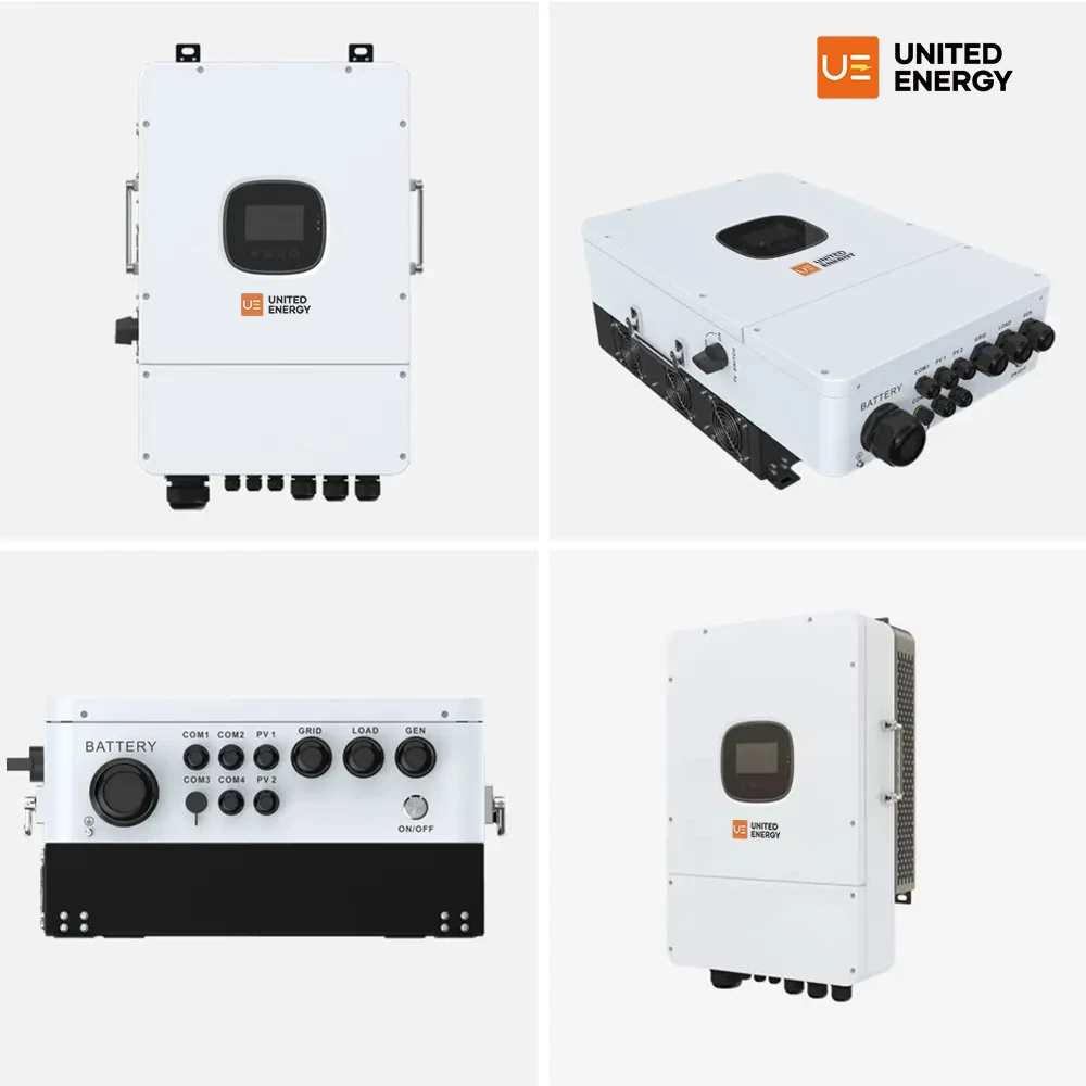 8 to 12kw solar inverter front view and side view