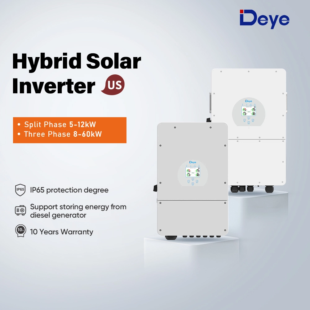Deye Hybrid Inverters US Version Split Phase & 3-Phase UL1741 Certified Wholesale Pricing