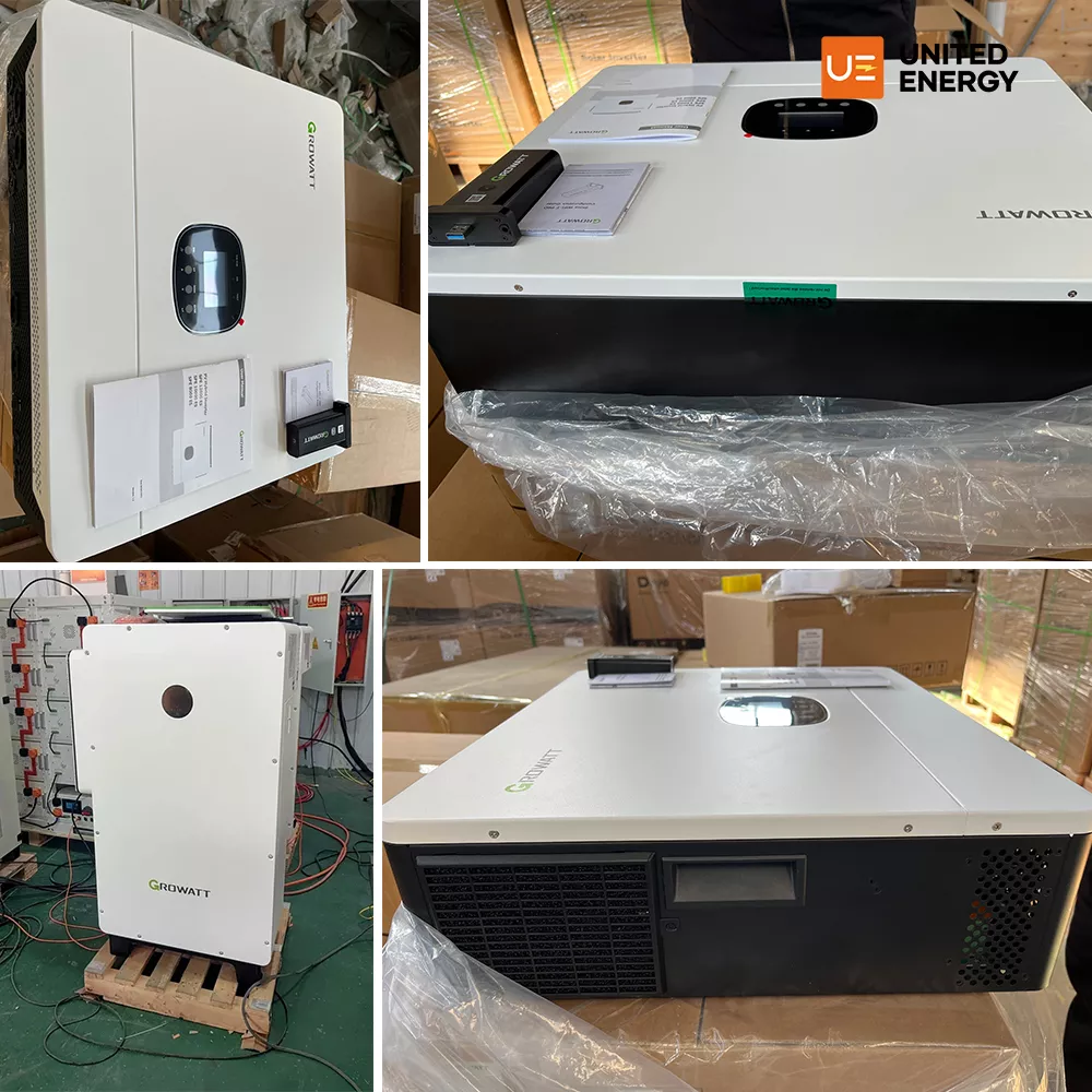 Growatt hybrid inverters packaged and shipped to Europe