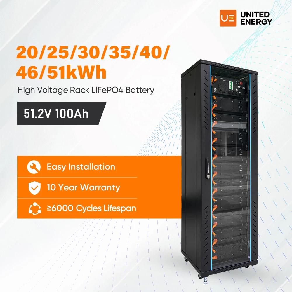High voltage rack-mount lithium battery