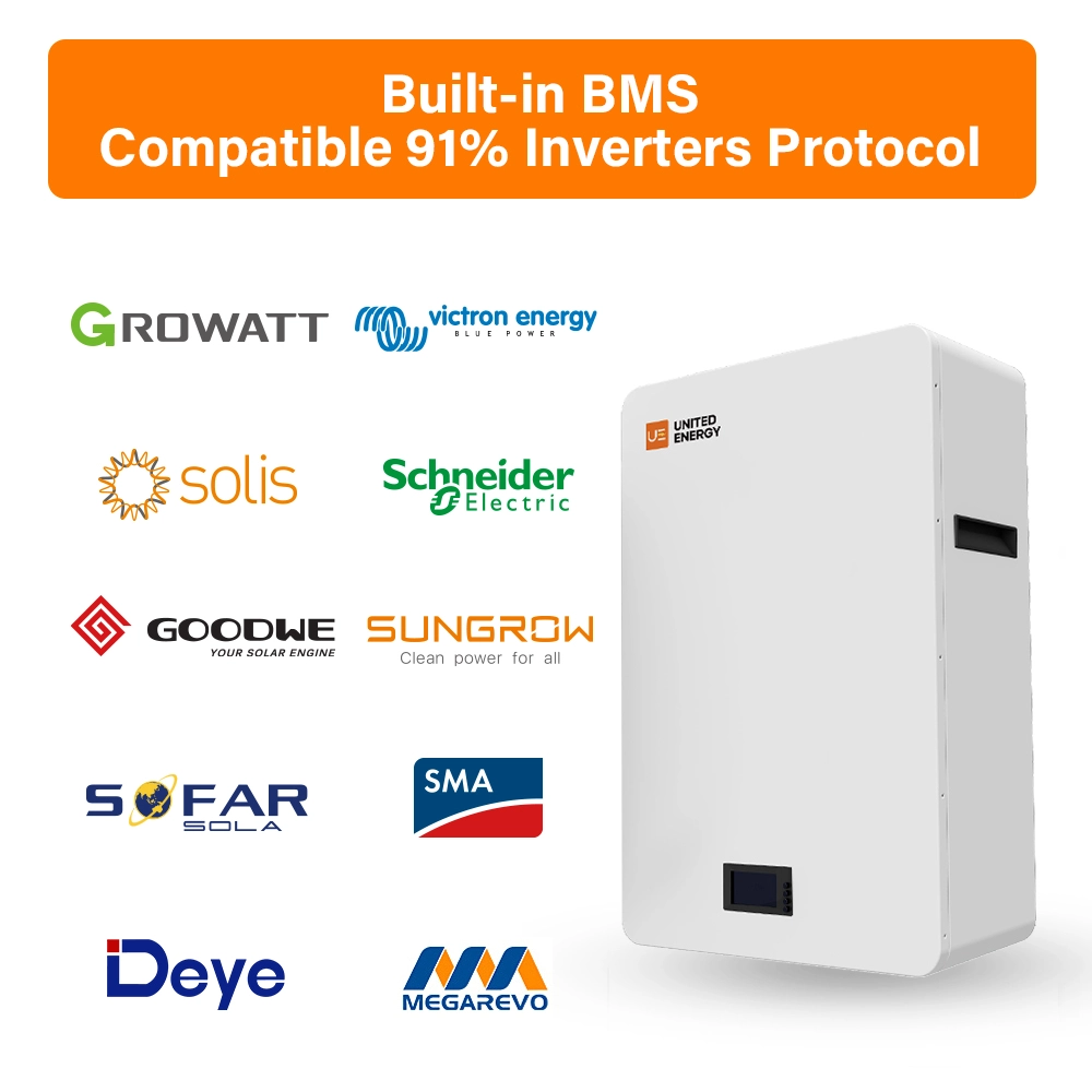 UE wall-mounted lithium battery can communicate with mainstream inverters