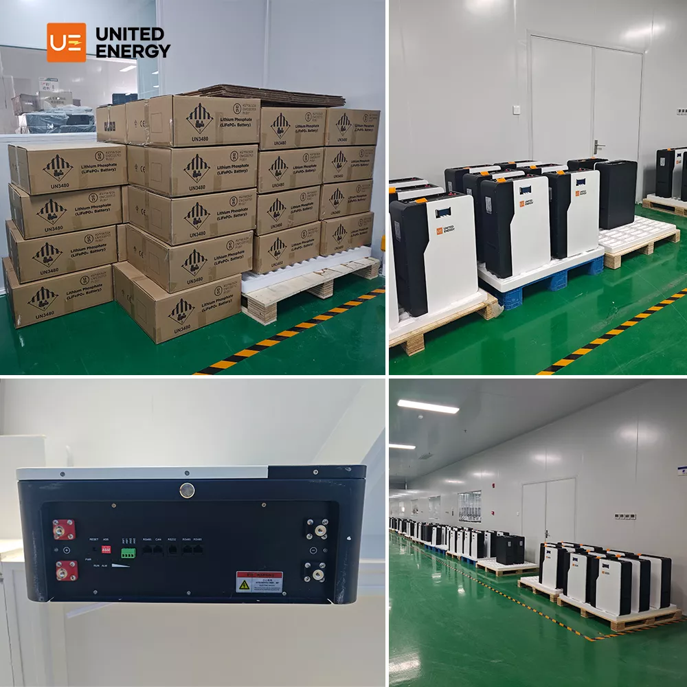 Wall mounted lithium battery is packed in foam protection box ready for shipment