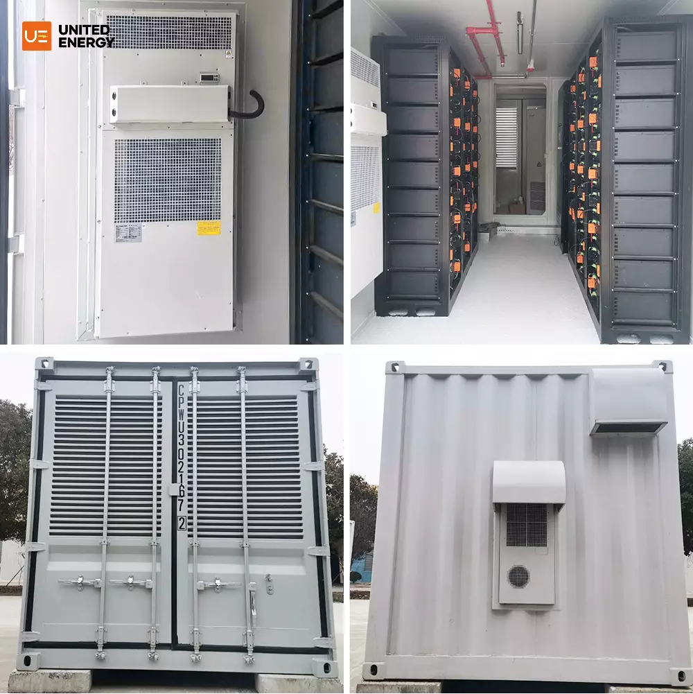 Lithium battery cluster and protective equipment inside the energy storage container