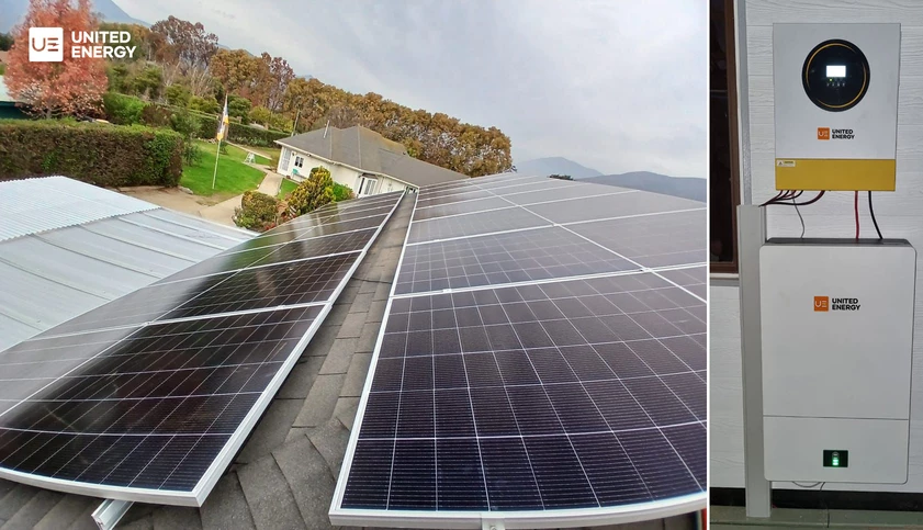 Solar panels, batteries, inverters in Chile