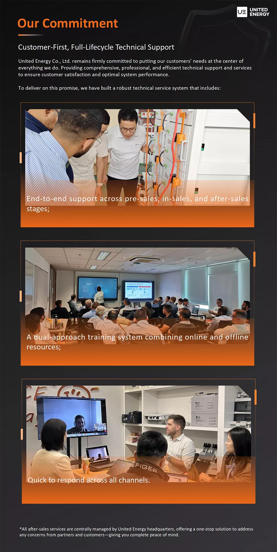 Full lifecycle service
