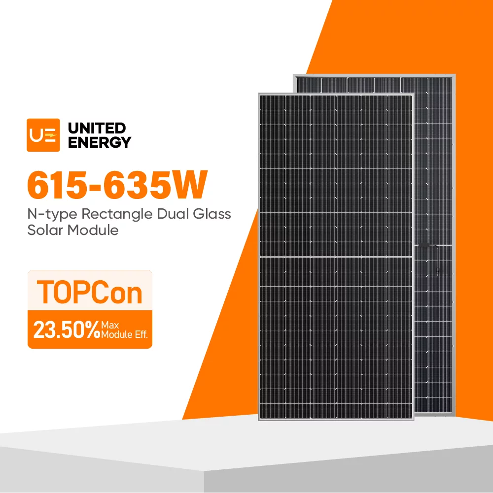 615-635W 太阳能电池板 公用事业级大功率模块