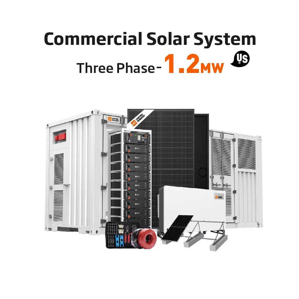 1.2MW-2.5MWh PV+ESS Hybrid System Enterprise Microgrid Powerhouse