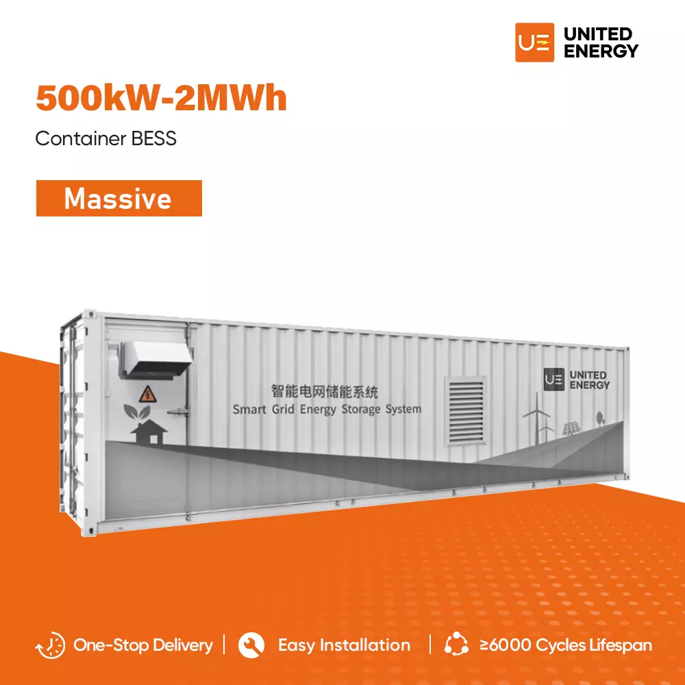 40HQ Energy Storage Solution Containerized Grid-Scale Battery Energy Storage System