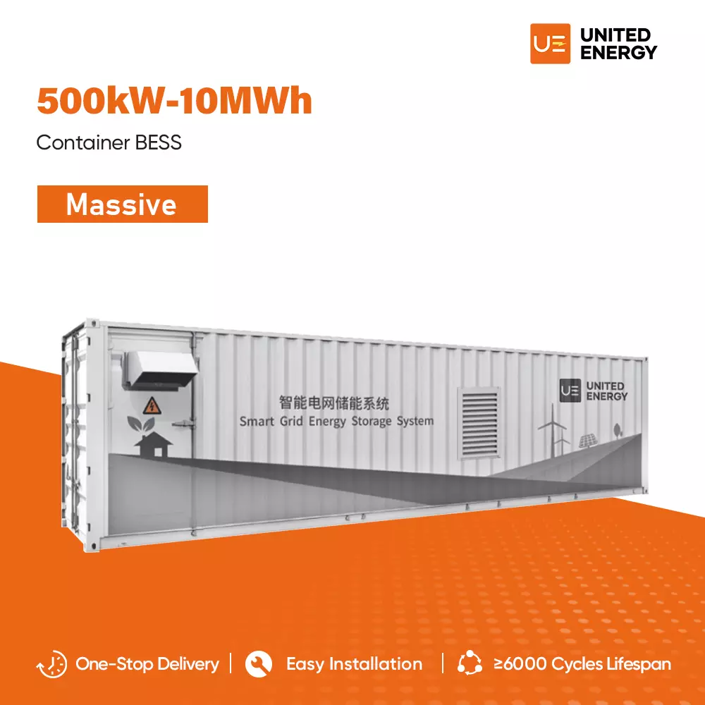 40HQ Energy Storage Solution Containerized Grid-Scale Battery Energy Storage System
