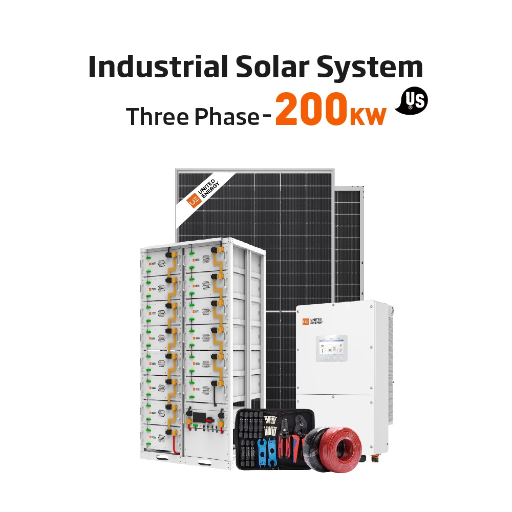 100kW-200kWh(US) C&I PV+ESS Hybrid System