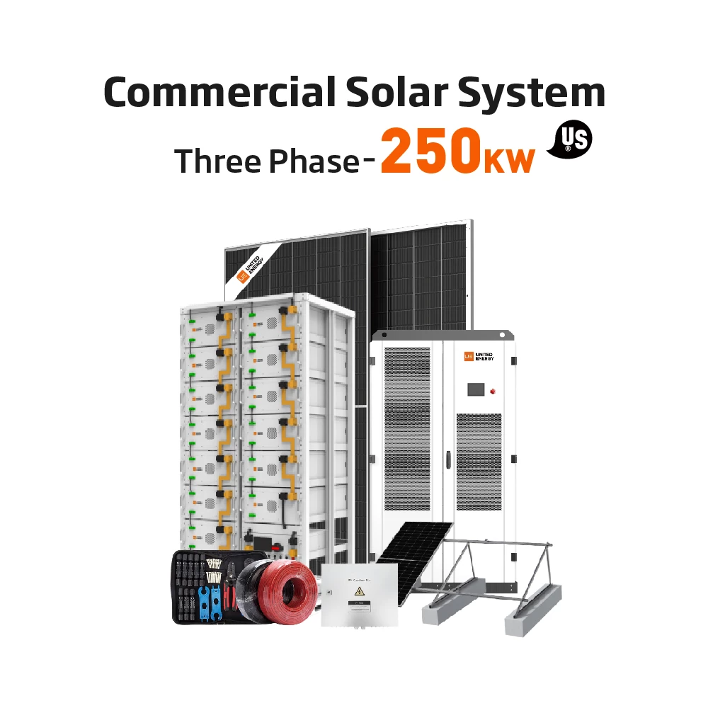 250kW Large-Scale PV+ESS Hybrid System Enterprise Energy Solution