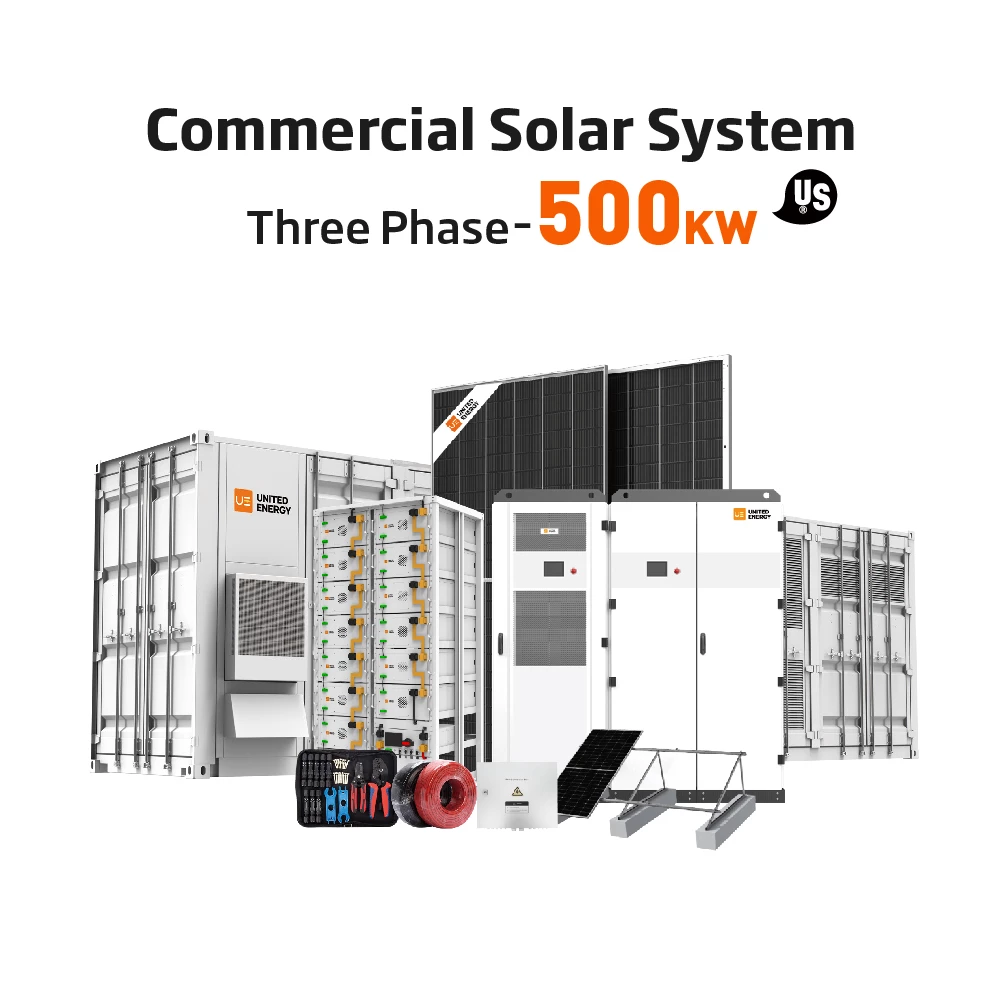 500kW Containerized Commercial PV+ESS Hybrid System Turnkey Microgrid Solution