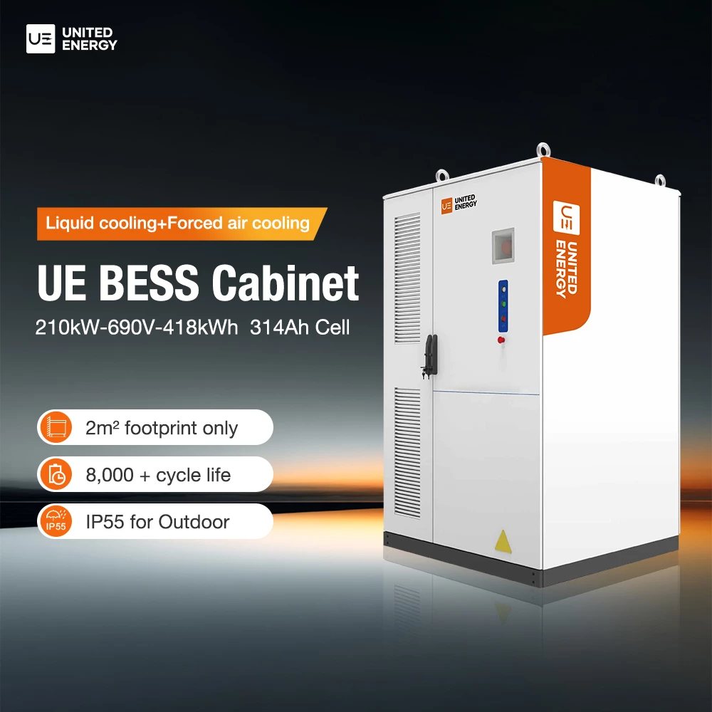BESS Cabinet 210kW/418kWh (690V) High-Power Liquid-Cooled Industrial Energy Storage