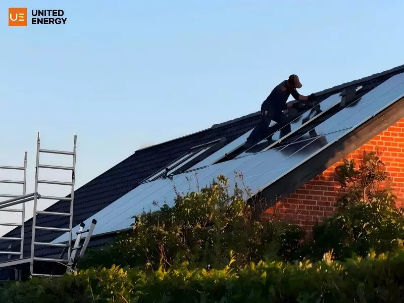 20kW Hybrid Solar System in Denmark